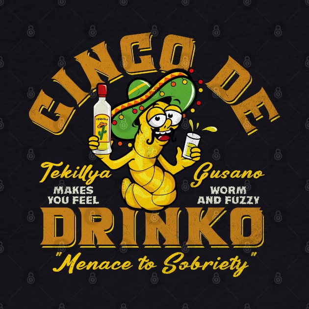 Cinco De Drinko by Alema Art